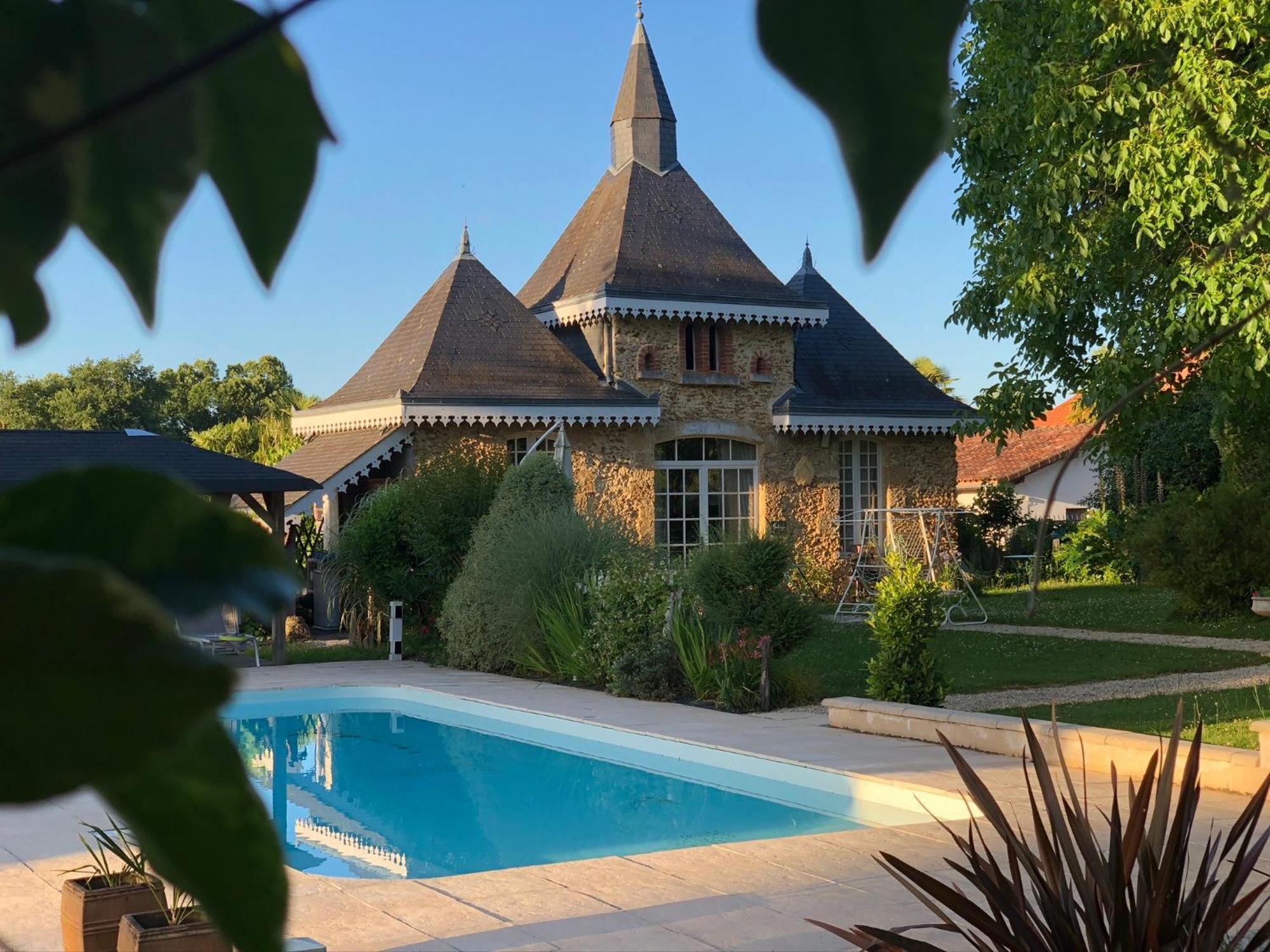 Maison D'Hotes Lassaubatju Hontanx Exteriér fotografie